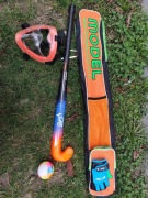 Fajny Zestaw do nauki Maska ochronna Hokej na Trawie 