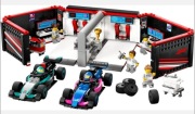 LEGO 60444 F1 garaż i bolidy 