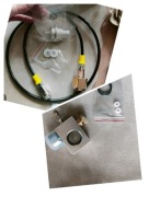 Przewód do podłączenia Sodastream plus adapter quick connect przetoczka 