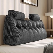 Z-HOM Poduszka Do Czytania Klinowa Na Łóżko I Kanapę 200x50x20