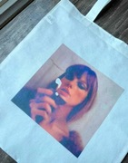 Torba tote bag Taylor Swift black white