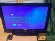 Telewizor medion 32 cale w zestawie z głośnikami.