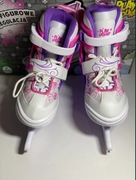 Łyżwy dziecięce regulowane r. 34-37