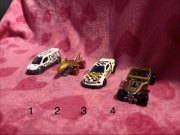 Hot Wheels zestaw 4 autek