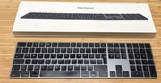 Klawiatura Apple Magic Keyboard z polem numerycznym czarna A1843