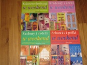 Kolorowe drobiazgi w weekend, Kredensy i drzwi w .