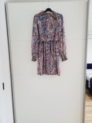 Sukienka wzory boho z podszewka pod spodu, produkt Włoski 