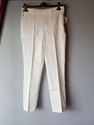 Spodnie kolor biel śmietanka rozm. 36 nowe 