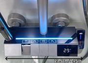 Cyfrowy prysznic LED 