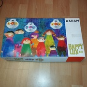 Stary z PRL-U komplet choinkowy OSRAM dziecięcy 