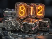 Lampy nixie In-12 zweryfikowane , sprawne, wylutowane z plytki