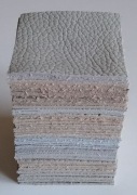 Skóra Kwadrat 6 x 6 cm (50 sztuk) Licowa Włoska Beż i inne kolory (27)