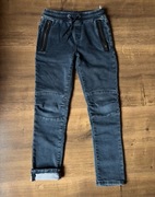 Jeansy joggery elastyczne ocieplane C&A rozm.146
