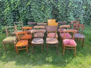 Stare drewniane krzesła, krzesło PRL 