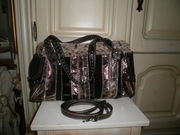 TOSCA BLU PIĘKNA KUFEREK DO RĘKI NA RAMIĘ PORZĄDNA SKÓRA NATURALNA 