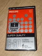 Kaseta Philips C-60 -  60 minut 