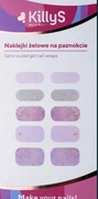 3x KILLYS Make Your Nails! Naklejki żelowe na paznokcie UV Brokat