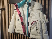 Kurtka zimowa biała M modna