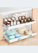 SZUFLADA TELESKOPOWA, WYSUWANE PÓŁKI DO PRZECHOWYWANIA SZAFEK KUCHENNYCH