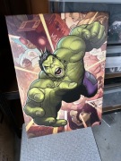 Hulk Displate Metalowy Plakat unikat 45x32cm