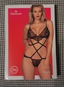 Koronkowe body Obsessive Megies Teddy rozmiar S/M