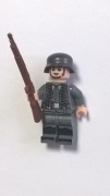 5 Figurek żołnierzy niemieckich z broniami WW2 kompatybilne z Lego, Cobi