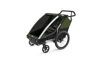 Thule Chariot Cab Przyczepka sportowa/rowerowa zielona