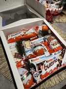 Pudełko ze słodyczami kinder