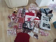 Zestaw świąteczny szklane bombki dekoracje Zara home