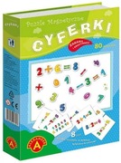 Alexander Puzzle magnetyczne CYFERKI