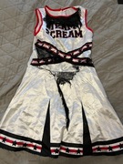 Sukienka dla dziewczynki przebranie cheerleaderki karnawał sylwester