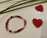 Bransoletka ochronną z czarnym turmalinem