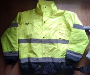 Kurtka Ostrzegawcza Robocza XL z odblaskami Urgent