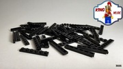 LEGO Płytka czarna 1x6 (3666) - 25szt.