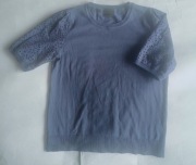 Sweter Bonprix haftowane rękawy 36/38