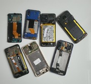 Telefony 7szt cześci uszkodzone