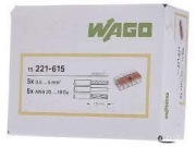 Szybkozłączka Wago 221-615 drut linka 5x6 mm 15szt