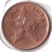 BAHAMY 1 cent 1998, KM# 59a, AU
