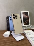 iPhone 16 Pro 128GB Desert Titanium - Faktura | idealny | zestaw