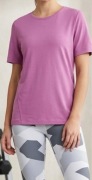Koszulka damska termoaktywna sportowa T-shirt fioletowa liliowa r. L-40