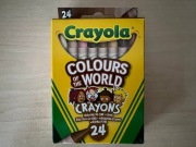 Crayola 24 kredki świecowe Colours Of The World