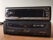 Radio Alpine MDA-7755R, mini dysk i dvd Alpine Dva-5205p. 