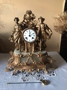 Zegar kominkowy francuski VINCENTI & Cie 1823 - 1923 do renowacji loft