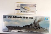 USS California + zestaw fototrawiony i met. lufy