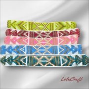 1szt Bransoletka TOHO wzór apart