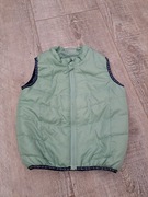 Kamizelka/ ocieplacz/ bezrękawnik chłopięcy, zielony - rozm 92
