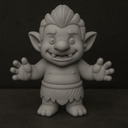 Mały troll figurka kolekcjonerska RPG