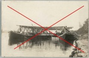 MODLIN rzeka Narew ciekawa konstrukcja na wodzie most ? foto