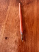 Pióro maczane stare