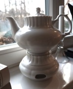 Czajnik/Imbryk 1,6 l + Podgrzewacz - zestaw Chodzież IWONA  Złota Linia 